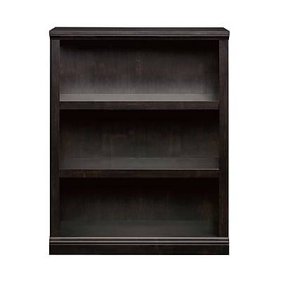 Sauder Select Collection 3 Shelf Bookcase (estate black)