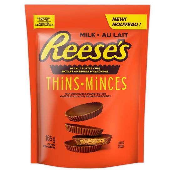 Reese's Thins Peanut Butter Milk Chocolate Cups (165 g)