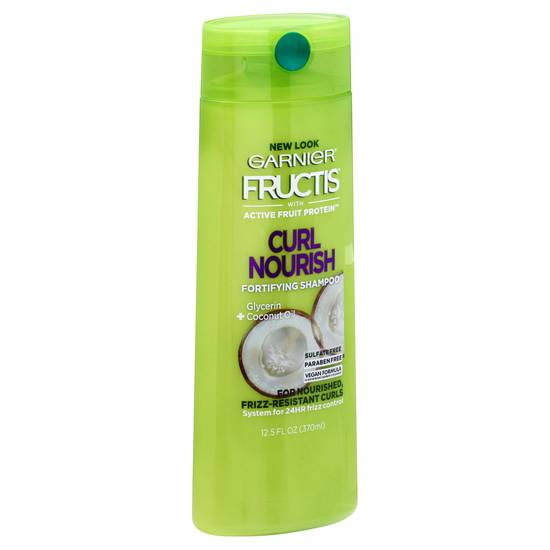 Garnier Fructis Curl Nourish Fortifying Shampoo With Glycerin + Coconut Oil