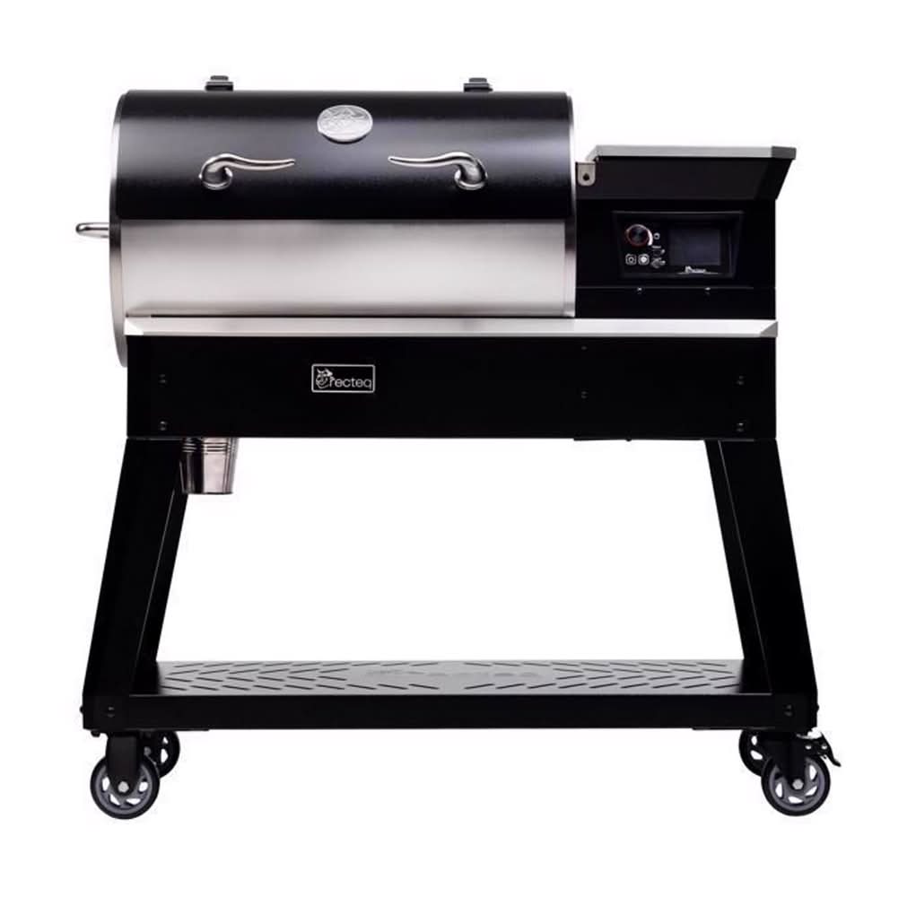 Recteq Patio Legend 400 Wood Pellet Wifi Grill And Smoker Black/Silver