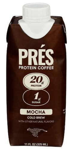 Pres Protein Coffee Mocha Cold Brew Protein Coffee