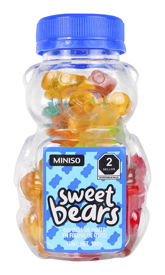 Miniso · Gomitas de fruta sweet bears (100 g)