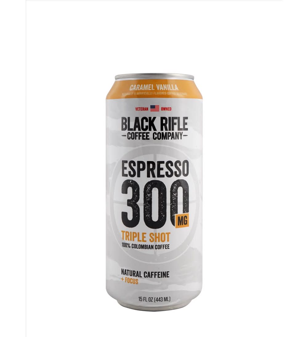 Black Rifle Coffee Company Rtd Caramel Vanilla Espresso Coffee 1 Pk