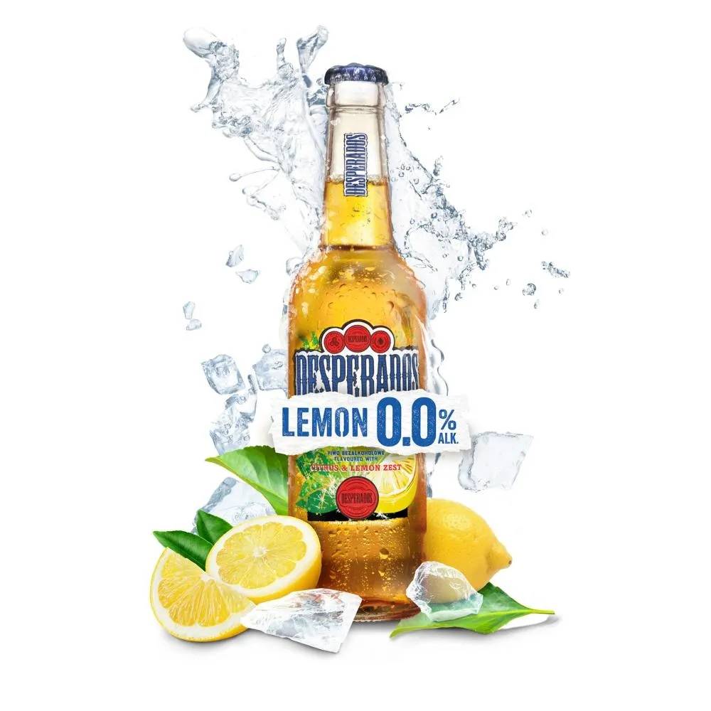 Desperados Lemon Piwo bezalkoholowe 400 ml