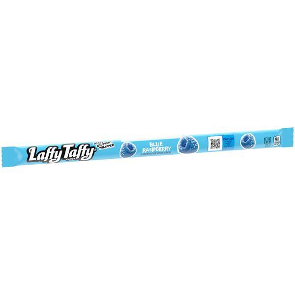 Wonka Laffy Taffy Blue Raspberry Chewy Candy (5oz count)