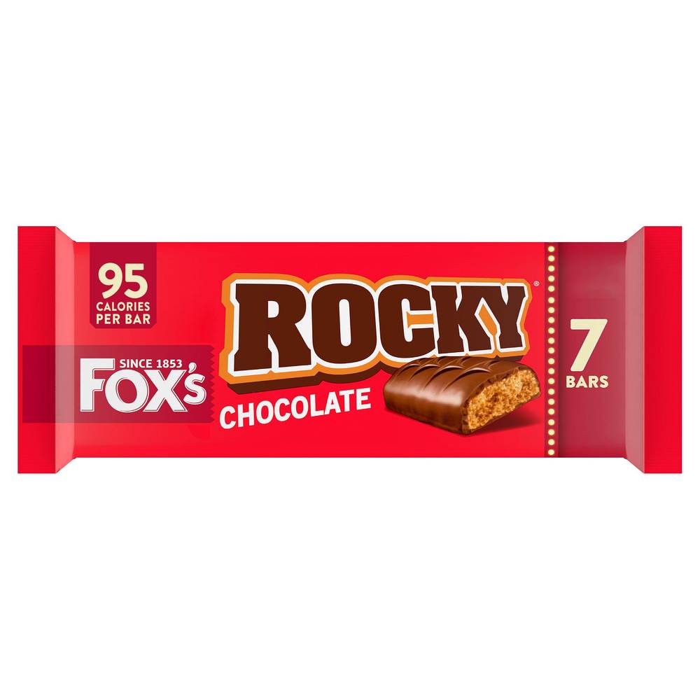 Fox's Rocky Chocolate Bars 7x19g