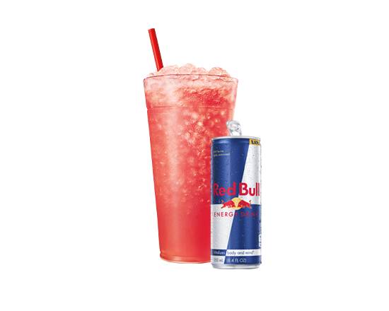 Blood Orange Recharger with Red Bull