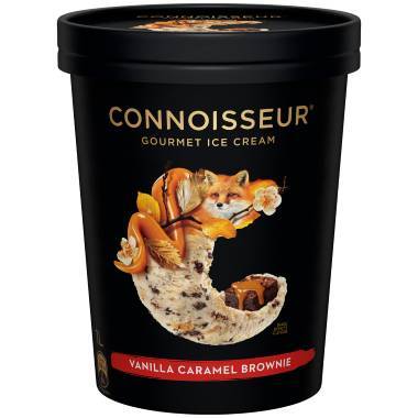 Connoisseur Vanilla Caramel Brownie 1L