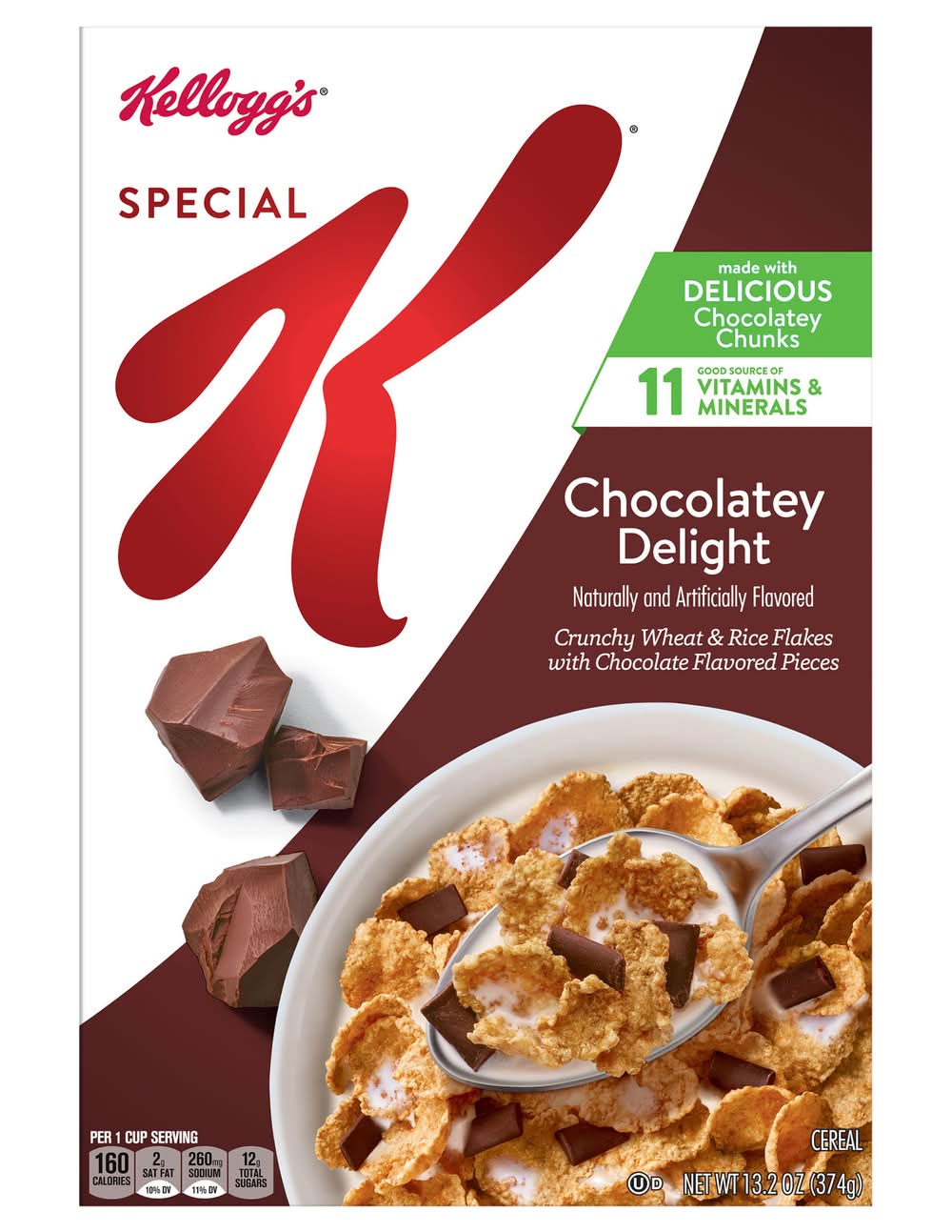 Special K Breakfast Cereal Chocolatey Delight (13.2 oz)