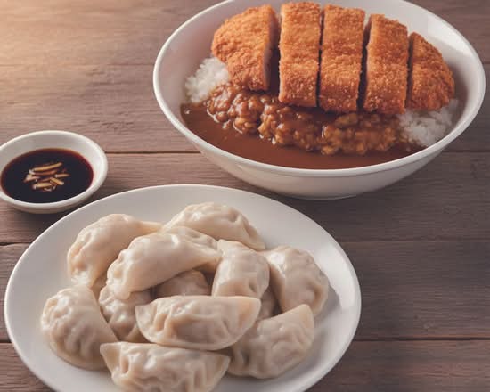 主廚手工水餃 咖哩飯