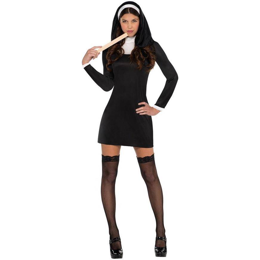 Adult Blessed Babe Nun Costume - Size - M