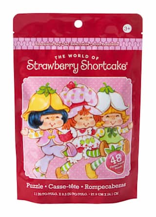 Licensed Puzzle Resealable Bag 24-Pieces Strawberry Shortcake