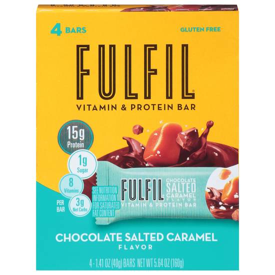 Fulfil Vitamin & Protein Bar (chocolate salted caramel )