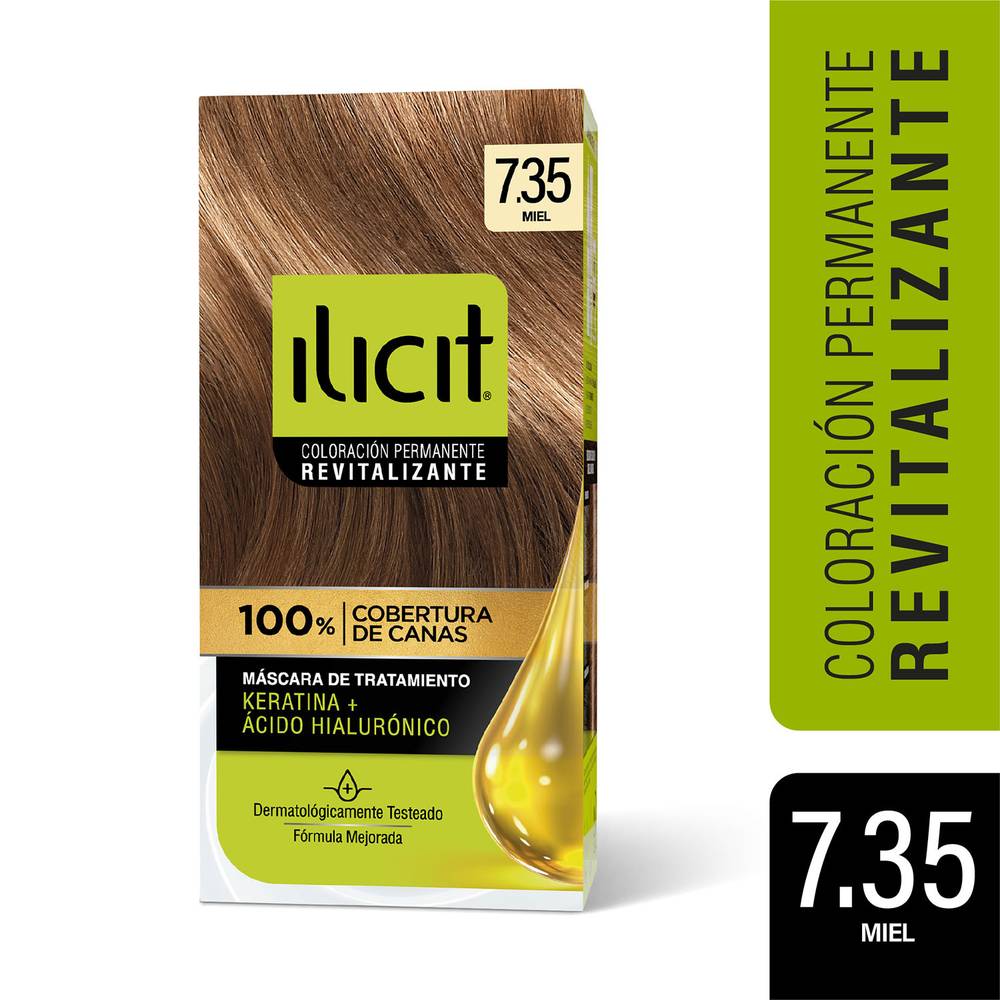 Ilicit · Tintura cabello color miel (47 g)