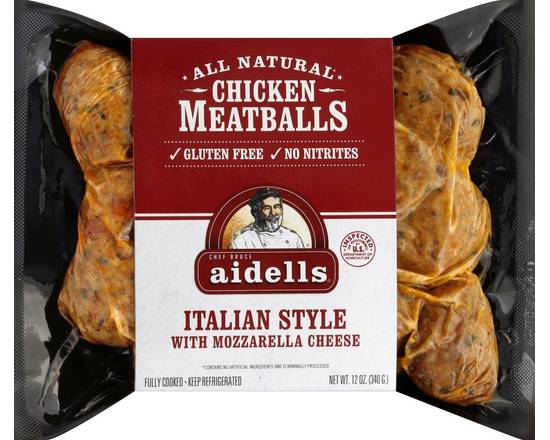 Aidells · Italian Style Chicken Meatballs (12 oz)