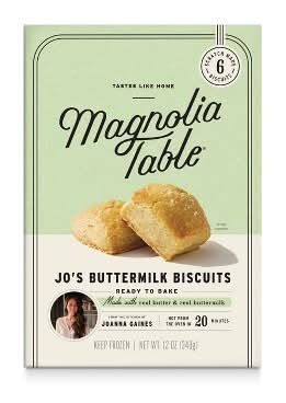 Magnolia Table Jo's Buttermilk Frozen Biscuits (12 oz, 6 ct)