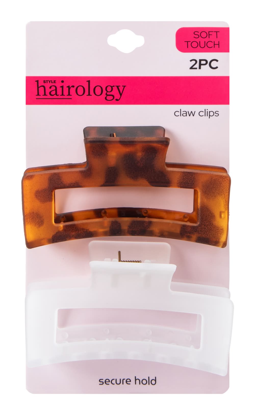 Claw Clips 2-Pack Black