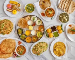 Rajwadi Thali Chaat & Sweets