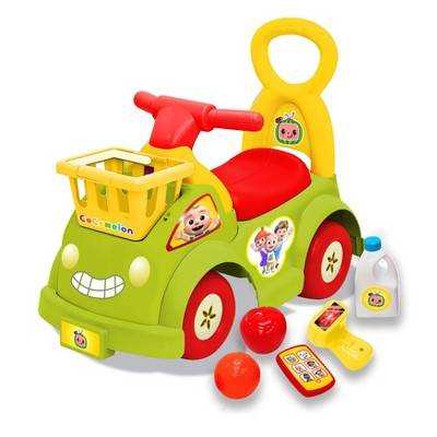 Cocomelon Healthy Habits Kids' Ride-On With Sound Toys (lights and bonus)