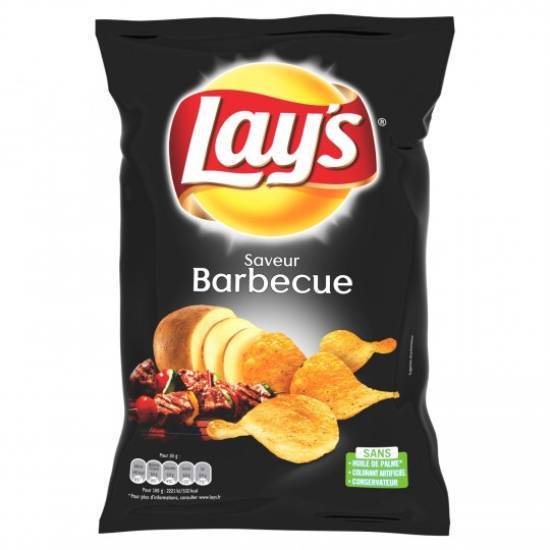 Chips Lays BBQ : 130 g