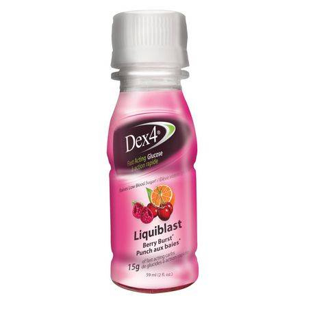 Dex 4 Berry Burst Flavoured Fast-Acting Glucose (59 g)