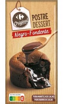 Chocolate negro especial postres Carrefour Original 200 g.