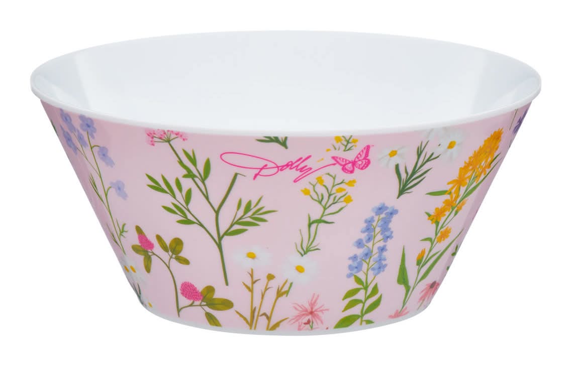 Dolly Parton Spring Melamine Bowl 6 In