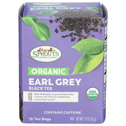 Sprouts Organic Black Tea (1.12 oz) (Earl Grey)