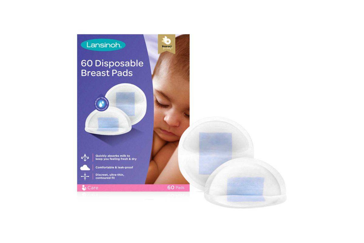 Lansinoh Disposable Breast Pads - Pack of 60