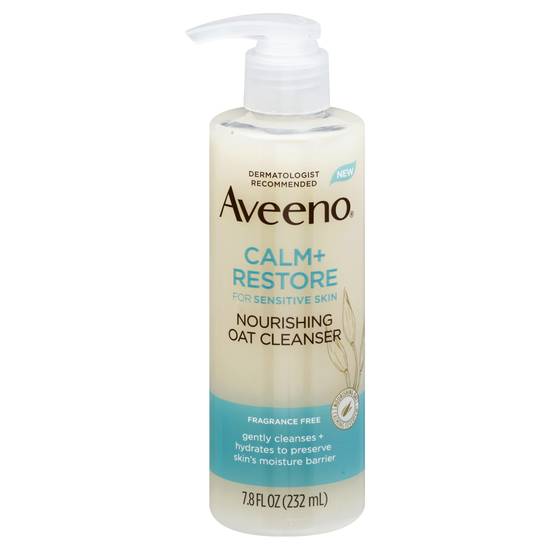 Aveeno Calm & Restore Oat Cleanser (7.8 fl oz)