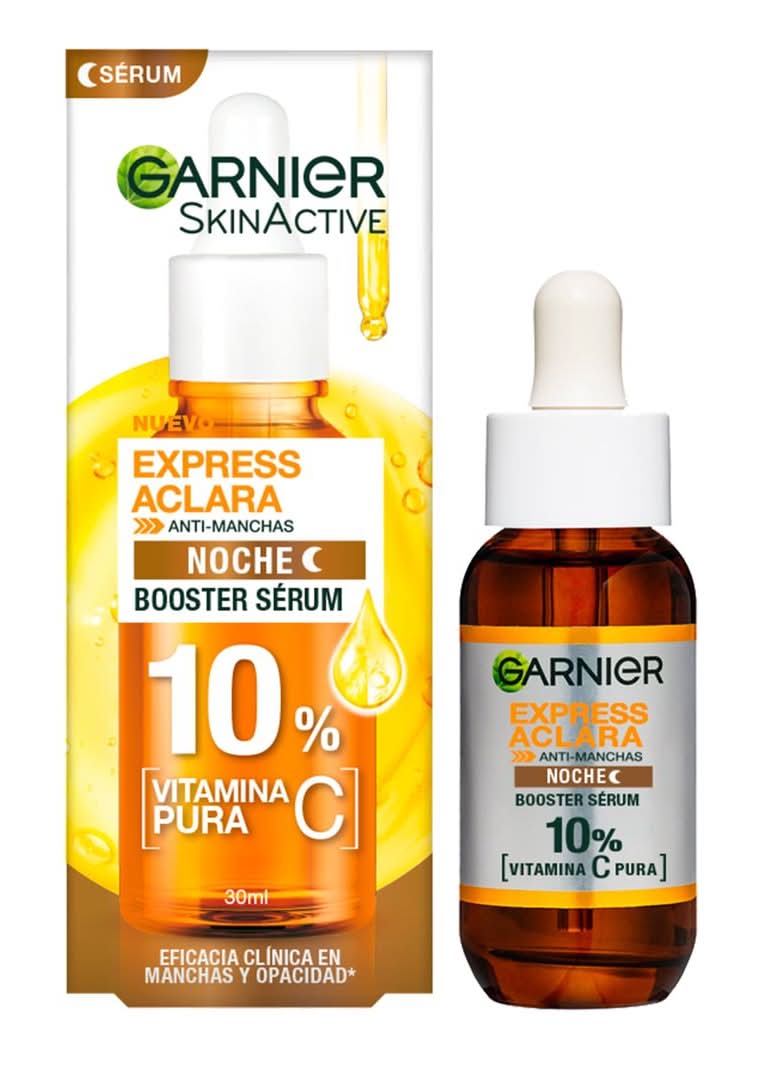 Garnier skin active Sérum Noche 10% Vitamina C Garnier Express Aclara único color