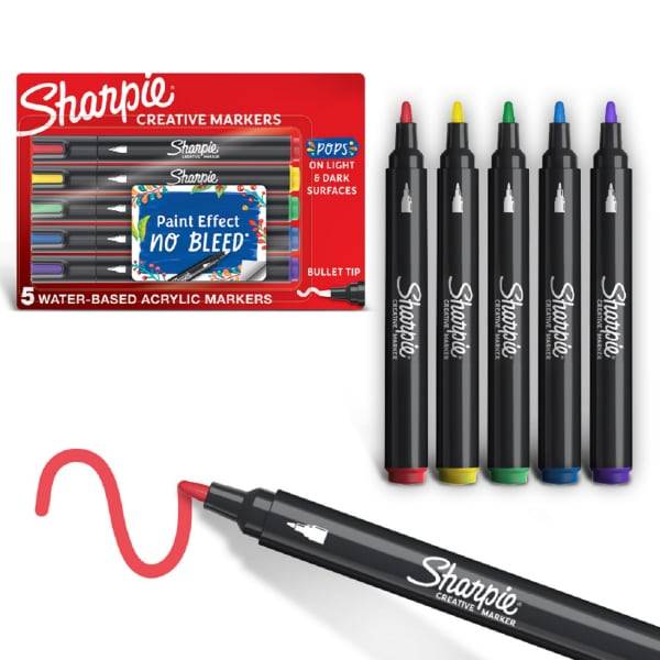 Sharpie Creative Markers, Assorted (5 ct)