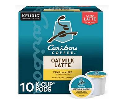 Vanilla Vibes Oatmilk Latte K-Cup Pods, 10-Pack