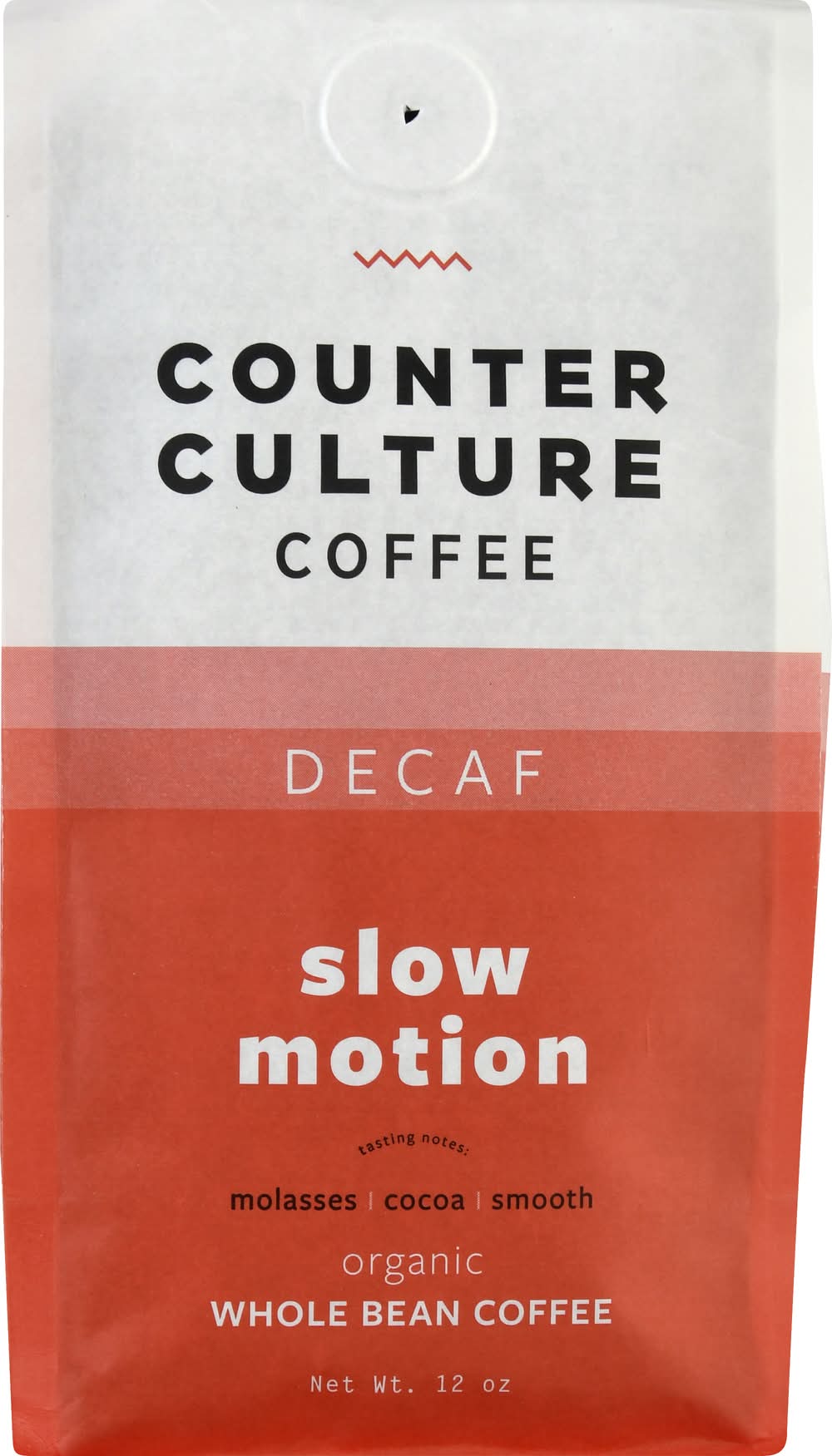 Counter Culture Coffee Organic Decaf Slow Motion Whole Bean Coffee (12 oz)