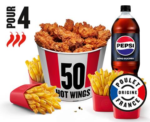 Menu 50 Hot Wings®