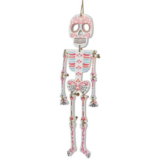 15" Hanging Skeleton Decoration By Ashland