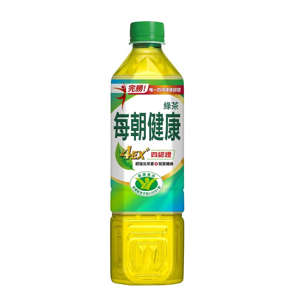 每朝健康綠茶無糖-650ml <650ml毫升 x 1 x 4Bottle瓶>