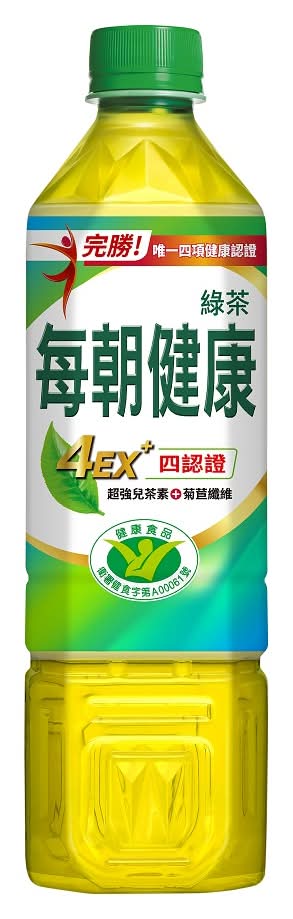 每朝健康綠茶無糖-650ml <650ml毫升 x 1 x 4Bottle瓶>