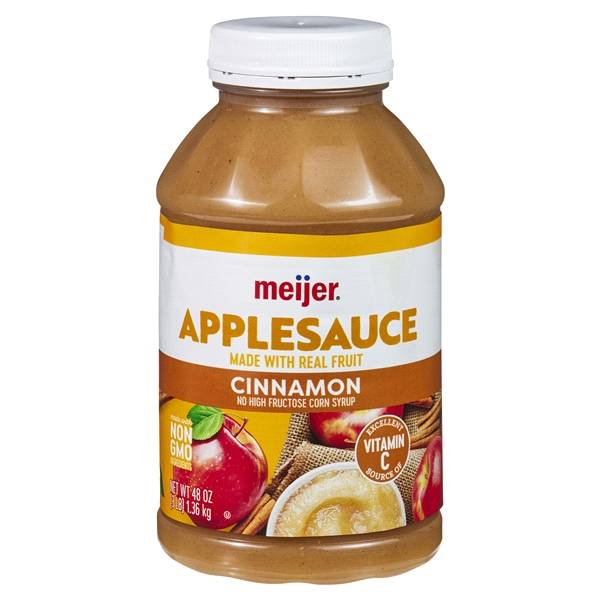 Meijer Cinnamon Applesauce