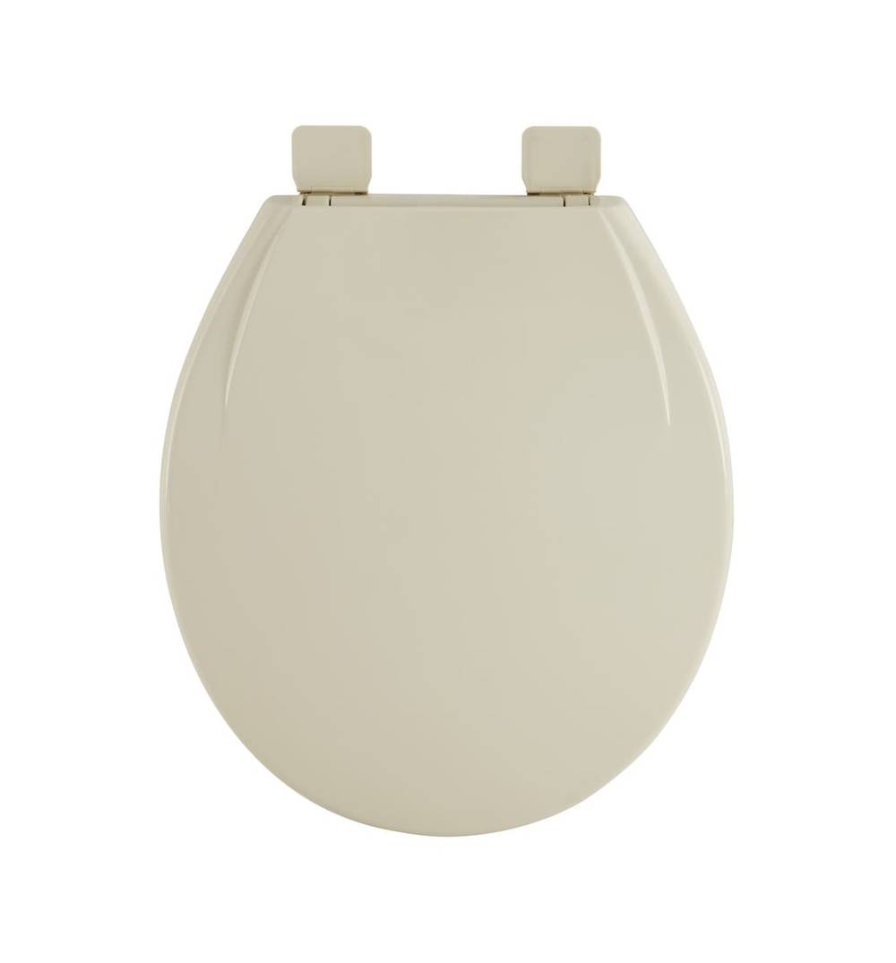 American Standard MightyTuff Plastic Bone Round Soft Close Toilet Seat | 5267B60CL.021