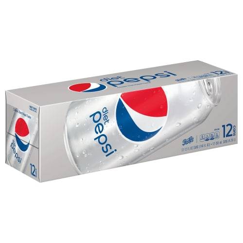 Pepsi · Diet Cola Soda (12 x 12 fl oz)