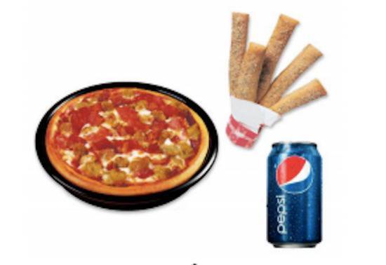 Combo Personal Pan Pizza Suprema
