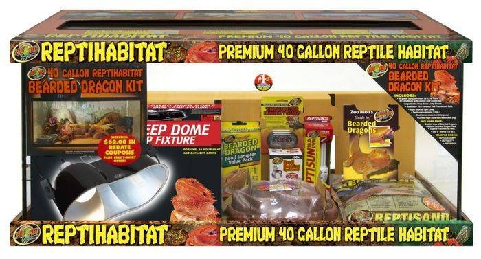 Zoo Med Reptile Habitat Bearded Dragon Kit