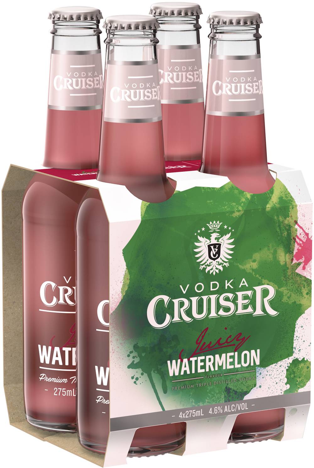Vodka Cruiser Juicy Watermelon 275mL X 4 pack