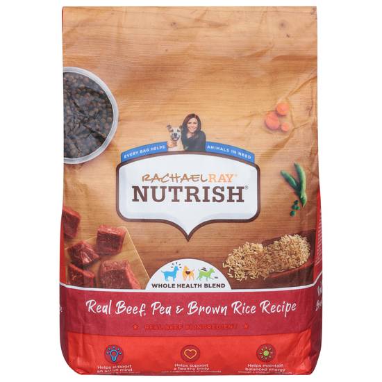 Rachael Ray Nutrish Beef Pea & Brown Rice Dog Food (6 lbs)