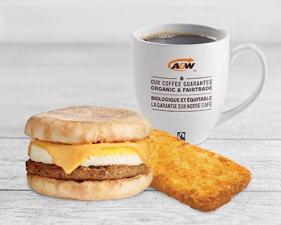 English Muffin Sausage & Egger® Combo