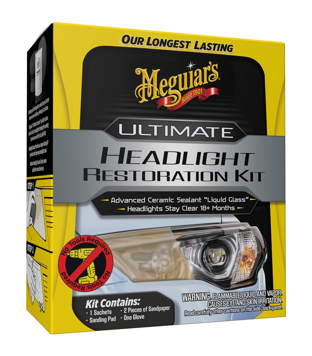 Meguiar's Ultimate Headlight 1 -Count Pads Car Exterior Cleaner