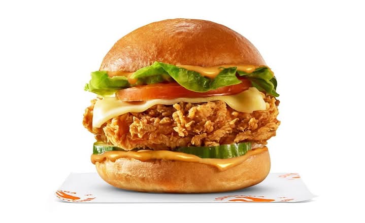 Spicy Deluxe Chicken Sandwich 🔥