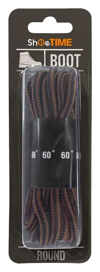 Boot Laces   Black Tan   60 in.