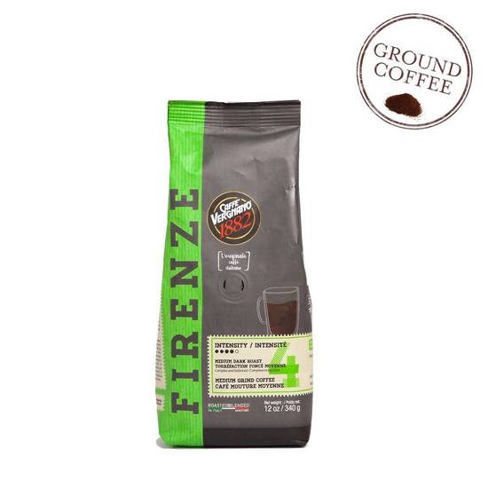 Caffe Vergnano Firenze Medium Dark Roast Ground Coffee (12 oz) Delivery Near You Uber Eats